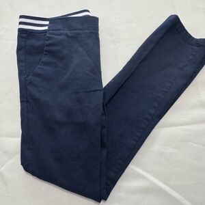 French Toast Boys Navy Uniform Pants Size 8 Elastic Waist